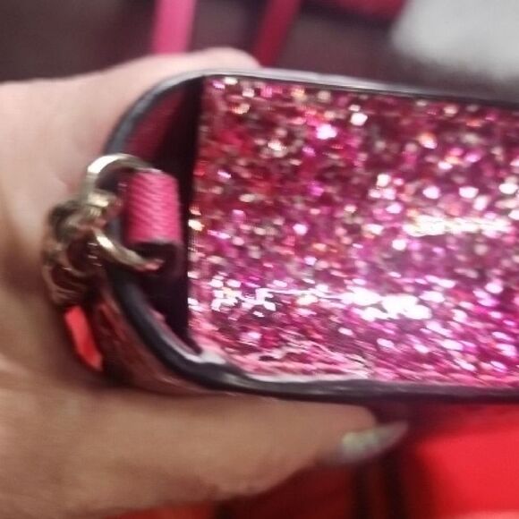 Kate Spade Sparkling Fuchsia Crossbody Bags With Storybook Lining Set Of 2 - Picture 15 of 16